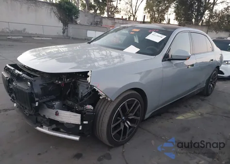 2023 BMW 740 I z USA, uszkodzony, nr VIN WBA23EH0XPCL79418